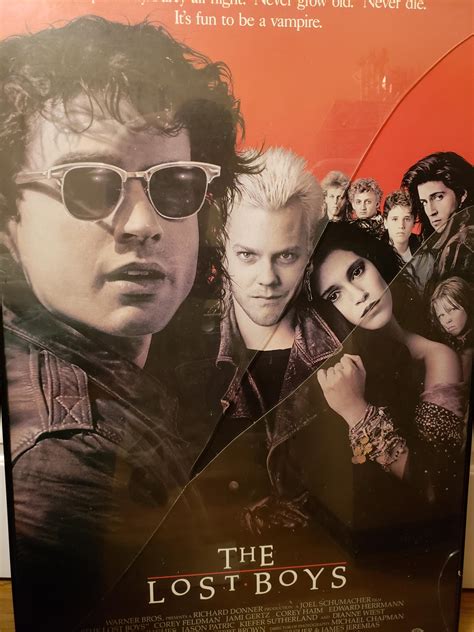 I Just Found My Original Lost Boys Poster Still In The Movie Theater