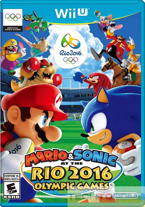 Mário And Sonic Na Rom Dos Jogos Olímpicos Rio 2016 Para Wii U