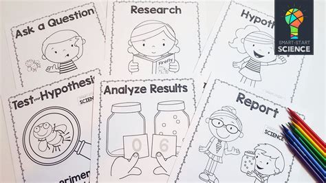 Scientific Method Charts For K 2 The Crafty Classroom