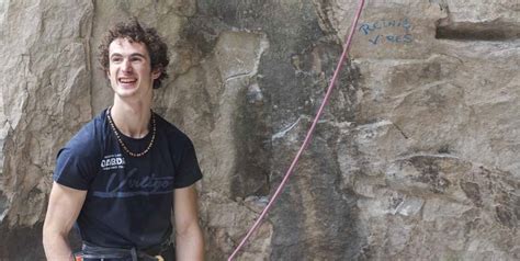 In 2001 (at age 8), he onsighted his first 7b+ (5.12c). Climbing in Arco, Lake Garda with Adam Ondra