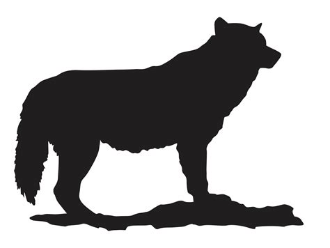 Animal Wolf Silhouette 12904371 Png