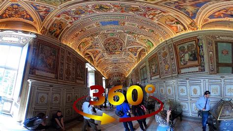 360 Vr 4k Vatican Museum Tour No Commentary Rome Italy Part 5