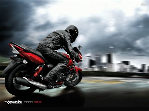 Free Download Tvs Apache Rtr 160 Hd Wallpapers Black Wallpapers For