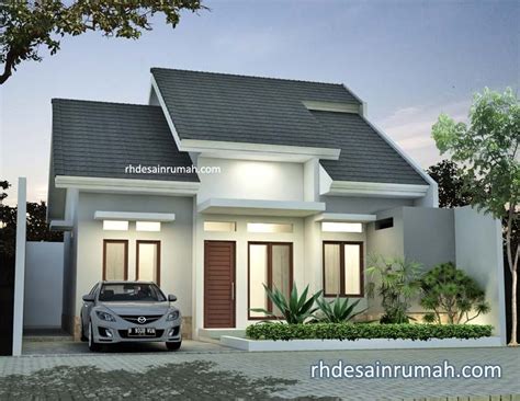 Desain rumah 1 lantai_minimalis modern_view 2. Desain Rumah Minimalis 1 Lantai Mewah - Jasa Desain Rumah ...