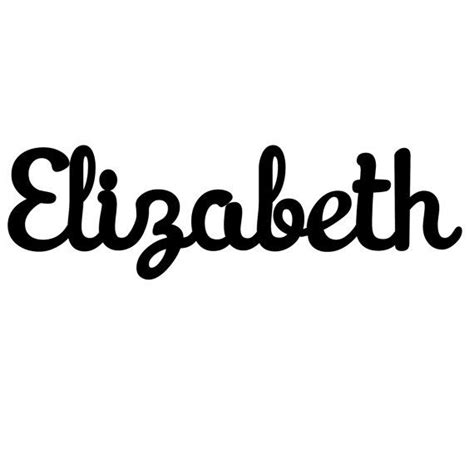 Elizabeth Name Emoji Defined Name Signs Vimeo Logo Color Matching