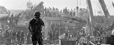 1983 Beirut Barracks Bombing ‘the Blt Building Is Gone Historynet