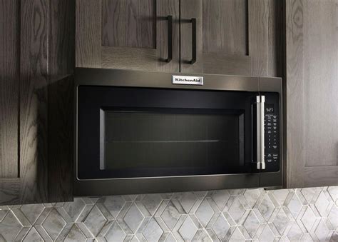 KitchenAid 2 0 Cu Ft Over The Range Microwave With Sensor Cooking