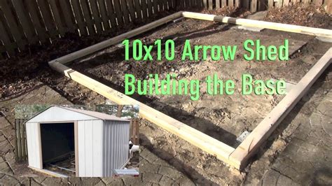 How To Make A Floor For Metal Shed