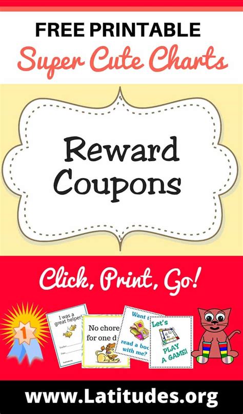 Free Printable Reward Coupons For Teachers And Students Acn Latitudes