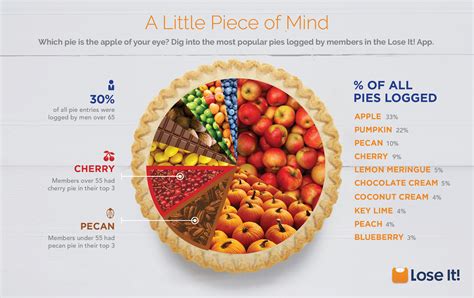 Which Is The Most Popular Pie [infographic]