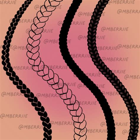 Free Braid Brushes for Procreate - LIBRIUM