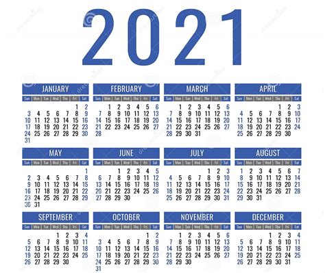 Arriba 102 Foto Calendario 2021 Para Imprimir Con Semanas Actualizar