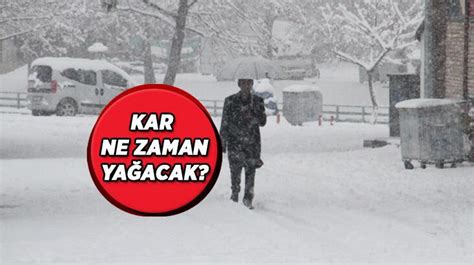 İstanbul a kar ne zaman yağacak Meteoroloji den kar yağışı uyarısı