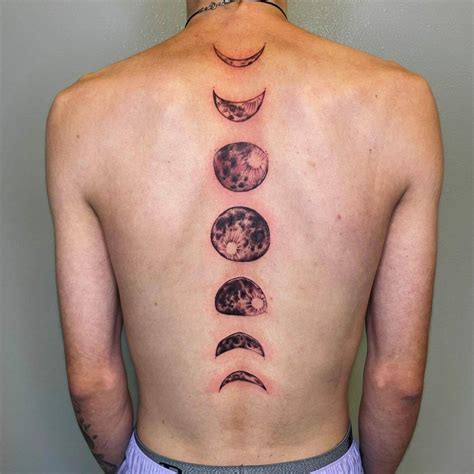 101 Best Moon Phases Spine Tattoo Ideas That Will Blow Your Mind Outsons