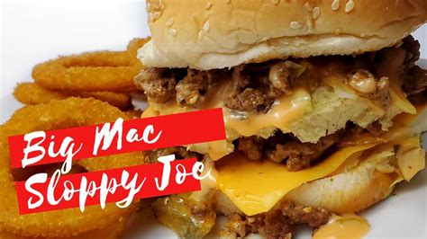 Sloppy joe regular marcel guyton. Big Mac Sloppy Joe Recipe | Dearra Inspired | Quick and ...