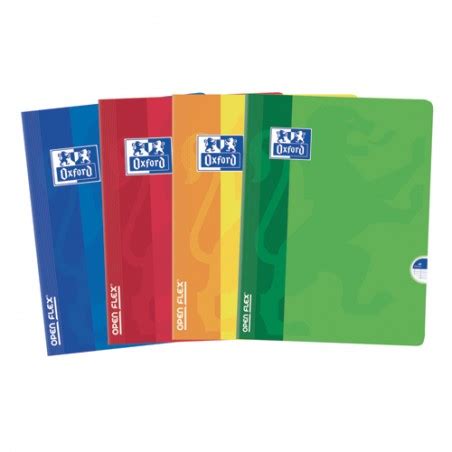 Oxford Cahier Piq Re Open Flex Pages Grand Format X Cm Grands