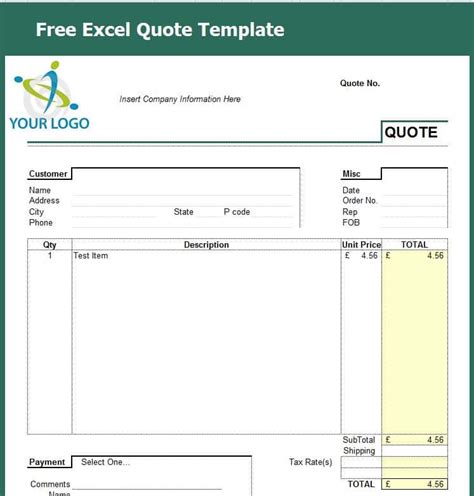 Bid, quote and estimate are other names of quotation. 7 Quotation Templates - Excel PDF Formats