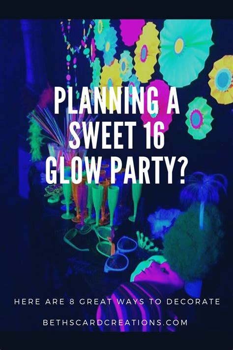 Here Are Eight Striking Decor Ideas For Your Upcoming Glow Party