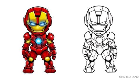 Top 187 Iron Man Dibujo Animado Facil Ginformatemx