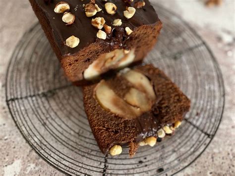 Cake Au Chocolat Poires Enti Res Et Noisettes Torr Fi Es Recette De