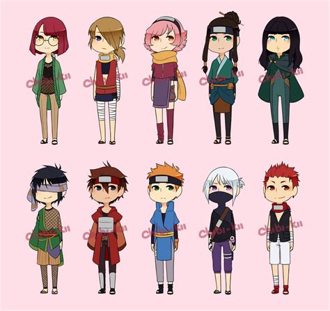 Naruto Adopt Batch Closed By Kiippon On Deviantart