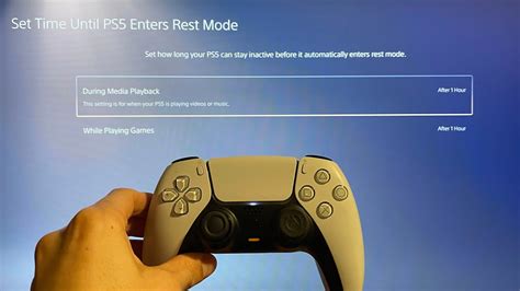 Ps5 How To Set Time Until Ps5 Enters Rest Mode Tutorial For