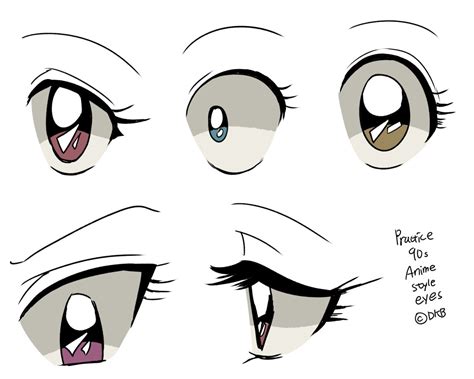 Details More Than 81 Anime Style Eyes Vn