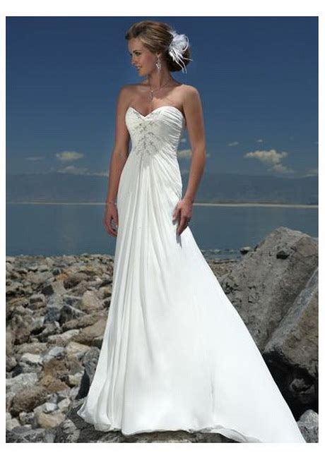 Strapless Beach Wedding Dresses Natalie