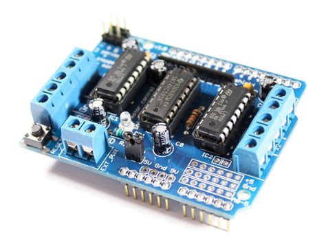 Motor Shield With L293d Stepperservo Driver