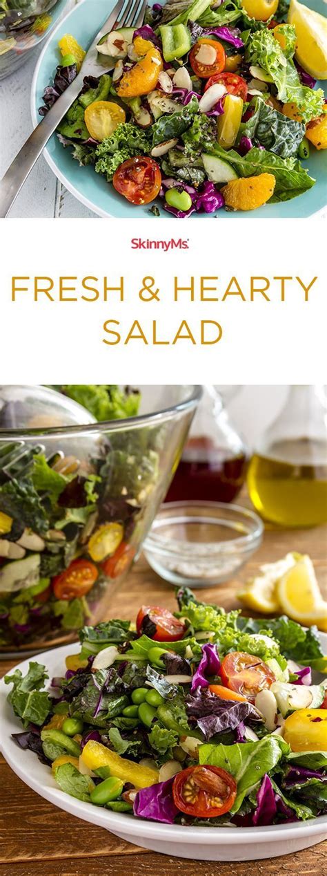 Fresh And Hearty Salad Recipe Hearty Salads Delicious Salads Salad