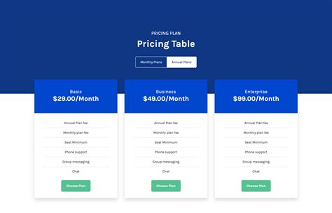 Best Bootstrap Pricing Table Templates For Inspiration
