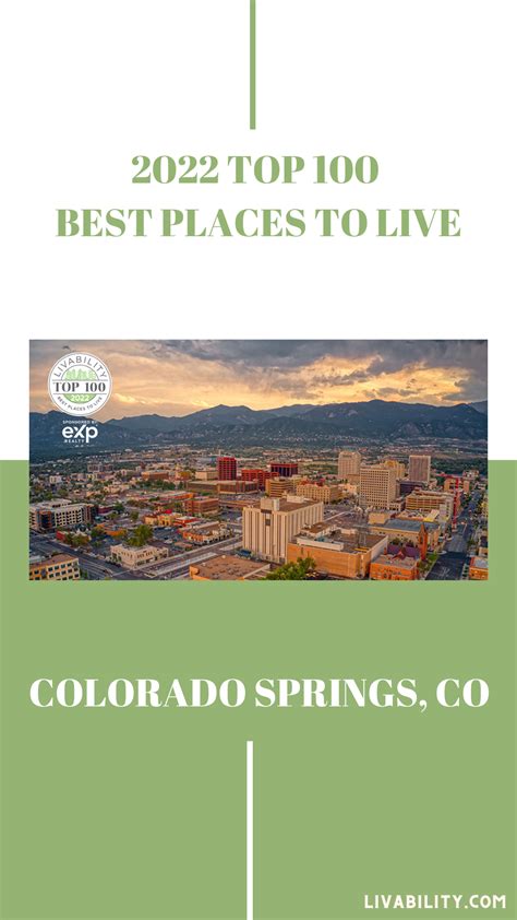 The Top 100 Best Places To Live In Colorado Springs Co