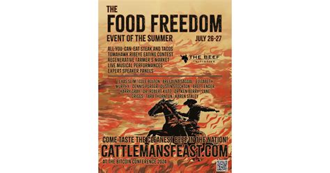 The Cattleman's Feast at Bitcoin '24 Offers Inside Look at