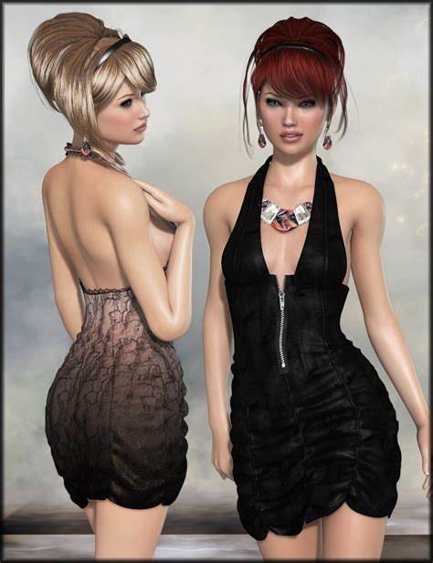 Sexy Girl Dress Textures Daz 3d