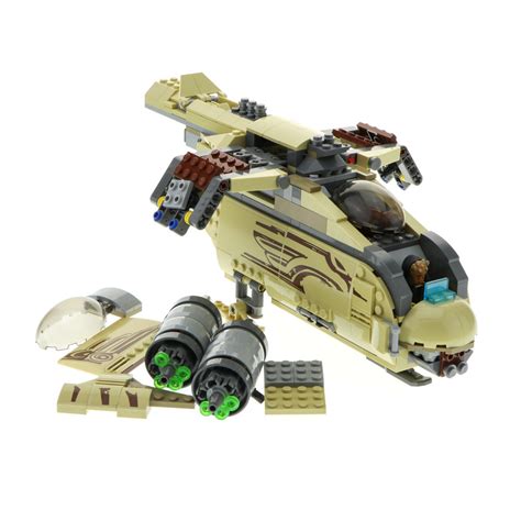 1x Lego Set Star Wars Wookiee Gunship 75084 Beige Unvollständig
