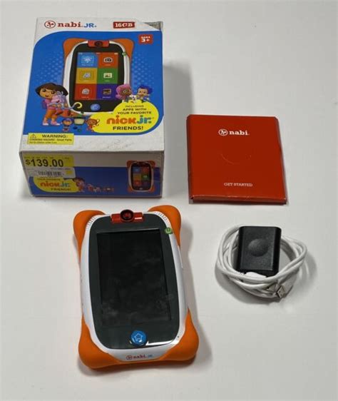Fuhu Nabi Jr 16gb Wi Fi 5in Orange Nick Jr Edition For Sale