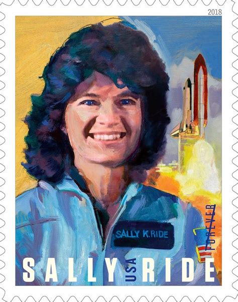 Usps Releases New Stamp Honoring Sally Ride First American Woman In