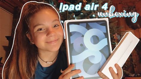 Ipad Air 4 And Apple Pencil 2 Unboxing Setup 🦋 Ipad Air 4 Sky Blue