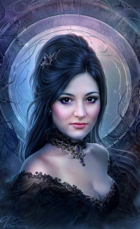 Helga Helleborus Fantasy Art Women Gothic Fantasy Art Digital Art Girl