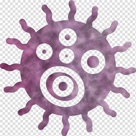 Bacteria Germs Virus Violet Purple Pink Animation Circle Games