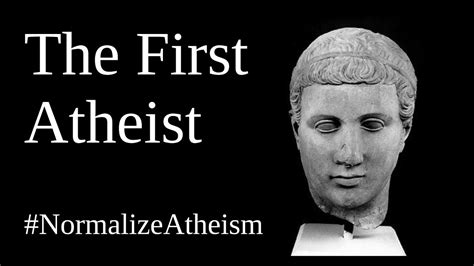 The First Atheist Normalizeatheism Youtube