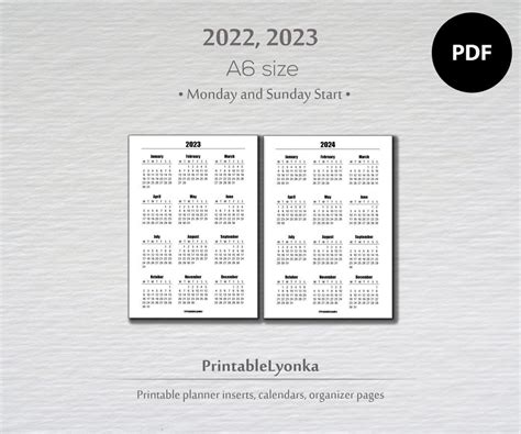 Mini Desk Calendar Small Calendar Yearly Calendar Planner Calendar