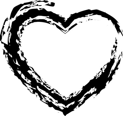 Heart Drawing Transparent Png Png Play