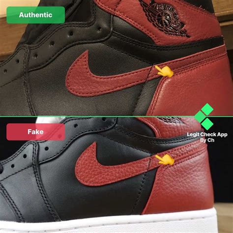 The only color way of 1985 was the how do you tell a real nike air force 1 to a fake nike air force 1? How To Spot Fake Air Jordan 1 Bred Banned (Newer Releases ...