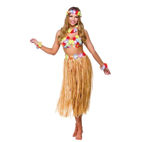 Hawaiian flowered halterneck top womens smiffys fancy dress costume accessory. Hawaiian Costumes (for Men, Women, Kids) | PartiesCostume.com