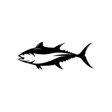 Premium Vector Tuna Fish Icon Logo Vector Design Template
