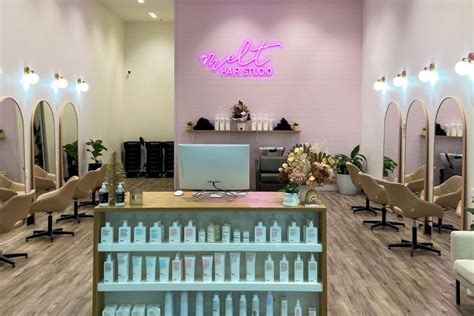 Melt Hair Salon Fit Out Project By Croudace Constructs