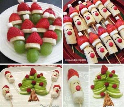 These christmas appetizers are perfect for kicking off christmas dinner or a festive holiday party. Christmas fruit | Christmas snacks, Easy christmas candy ...