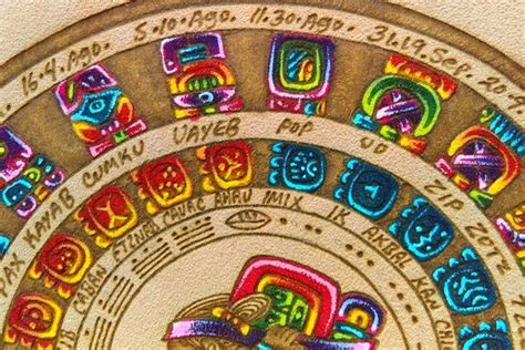 Calendario Maya Calendario Haab Calendario Tzolkin Etsy España
