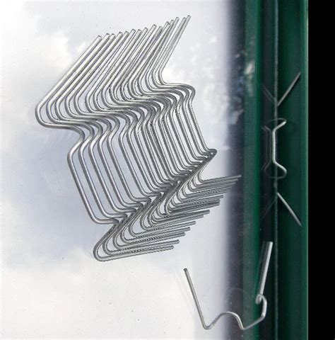 Galvanized Steel W Wire Glazing Spring Clips For Greenhouses Buy High